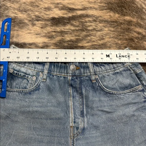 Miramar rag & bone cotton terry sweatpant Jean Shorts - Picture 6 of 9